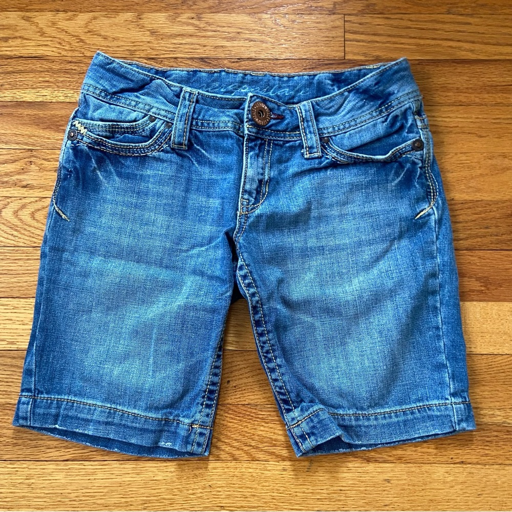 Aeropostale Blue Denim Jean Shorts